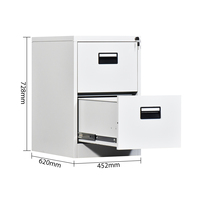 Armoire métallique d'approvisionnement d'usine certifiée TUV armoire à 4 tiroirs avec tiroirs classeur vertical en métal ignifuge