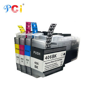 Cartouche compatible couleur PCI LC406XL pour <span class=keywords><strong>Brother</strong></span> HL-JF1 <span class=keywords><strong>MFC</strong></span>-<span class=keywords><strong>J4335DW</strong></span> <span class=keywords><strong>MFC</strong></span>-J4345DW <span class=keywords><strong>MFC</strong></span>-J4535DW (BK/CY/YL/MG) - Product Image 1