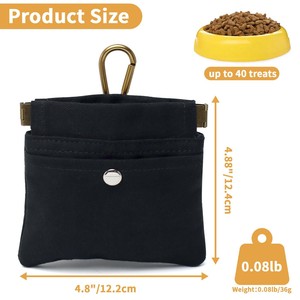 Free sample Pet <b>Training</b> Food Dispenser Waist Clip Food Grade Silicone Treat <b>Pouch</b> Magnetic Closure BPA Free <b>Dog</b> Treat <b>Pouch</b> - Product Image 5