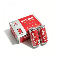 Batería de Zinc de Carbono de 1.5V, Tamaño C, R14, R14P, UM2, Suministro de Fábrica, Super Resistente, Celda Seca, OEM Disponible
