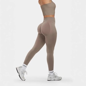 Pantalon <span class=keywords><strong>de</strong></span> yoga taille haute sans couture pour femmes, collants sculptant le contrôle du ventre pour la mise en forme des jambes, entraînement <span class=keywords><strong>de</strong></span> course à pied <span class=keywords><strong>Fitness</strong></span> - Product Image 5