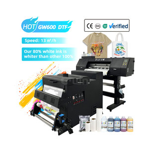 Gwin Nhà Máy A4 60Cm Kỹ Thuật Số DTF Máy In Mới T-Shirt Đôi Đầu Xp600 Xc90 I1600 I3200 Roll-On <span class=keywords><strong>Plotter</strong></span> Cho T-Shirt In Ấn - Product Image 6