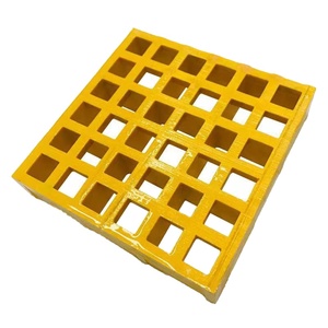 프리미엄 품질 30*30mm 38*38mm 유리 섬유 격자 플랫폼 <span class=keywords><strong>FRP</strong></span> 성형 세차 바닥 산책로 그릴 - Product Image 2