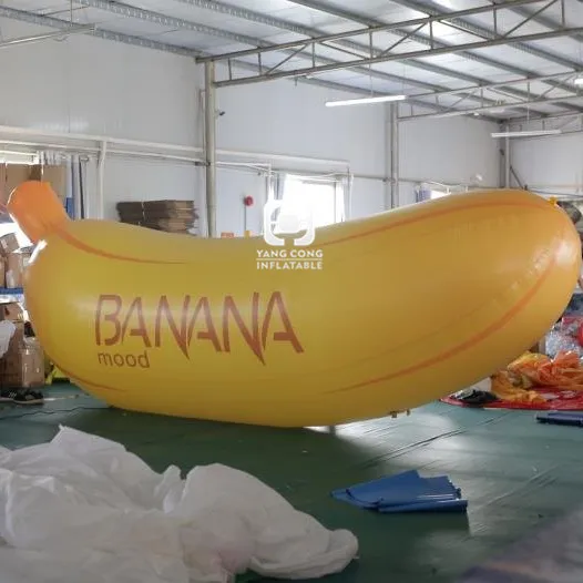 Гуанчжоу пользовательские надувные игрушки украшения банан для рекламы