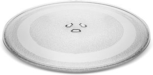 Plato de Vidrio para <span class=keywords><strong>Microondas</strong></span> de 9.6 Pulgadas / 24.5 cm, Plato Giratorio de Vidrio para <span class=keywords><strong>Microondas</strong></span> de Repuesto - para <span class=keywords><strong>Microondas</strong></span> Pequeños, Bandeja de Vidrio para <span class=keywords><strong>Microondas</strong></span> - Product Image 2