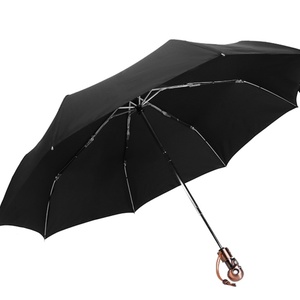 Men Business Skull Large Auto Open Close Folding <b>Umbrella</b> Anti UV Sun Rain Protection Travel Ready <b>Umbrella</b> - Product Image 3