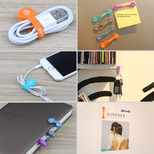 Organisateur <span class=keywords><strong>de</strong></span> câbles en silicone avec logo personnalisé, clip magnétique pour câbles, organisateur <span class=keywords><strong>de</strong></span> câbles, sangles <span class=keywords><strong>de</strong></span> gestion des câbles, <span class=keywords><strong>enrouleur</strong></span> <span class=keywords><strong>de</strong></span> câbles réutilisable pour écouteurs - Product Image 6