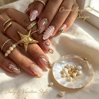 Vente en gros de faux ongles en ABS de haute qualité, style français, à coller sur les ongles, avec colle - Utilisation pour les vacances et les loisirs