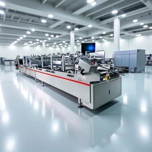 3A-850 Electric Cold Glue Automatic Folding Gluing Machine for 4/6 Corner <b>Boxes</b> Cartons Packaging - Product Image 3