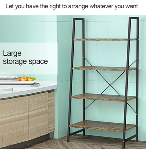 di immagazzinaggio della cucina cremagliera 4 strato di <span class=keywords><strong>legno</strong></span> <span class=keywords><strong>mensola</strong></span> della cucina multifunzione titolare di stoccaggio - Product Image 4