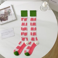 Chaussettes mi-mollet en soie de verre pour femme, modèle tendance 2026, couleur bonbon, style JK, mignonnes et polyvalentes