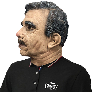 Máscara de Látex de Hombre Calvo y Anciano, Disfraz de Rostro Masculino para Halloween, Cosplay y Eventos - Product Image 3