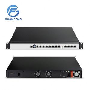 LGA1151 Intel Cori5- 9400 processor 1u 8 nic <span class=keywords><strong>server</strong></span> rack 4 SFP 10G i3 i5 i7 firewall firewall pfsense - Product Image 1