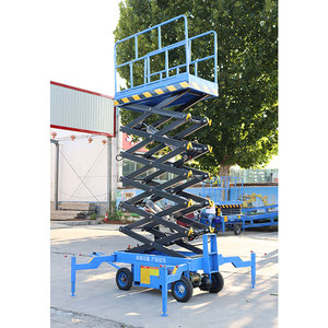 Élévateur à ciseaux remorquable polyvalent pour les travaux d'entretien des hôtels et des commerces d'aéroport - Product Image 6