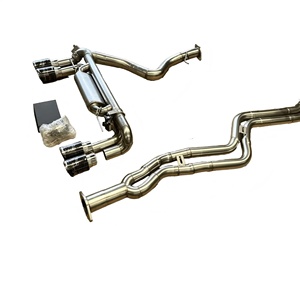 DZ Tubo di Scarico in Acciaio Inox Lucidato a Specchio 1.5mm ad Alte Prestazioni, Silenziatore 1M <span class=keywords><strong>N54</strong></span> 3.0T per Auto da Corsa, Garanzia di 3 Anni - Product Image 5