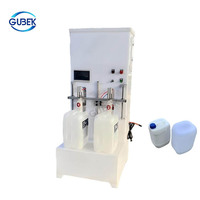 Machine de remplissage semi-automatique résistante à la corrosion pour liquides acides et alcalins, eau de Javel, nettoyant WC, produits chimiques