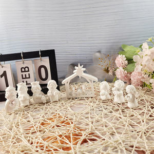 Moules de coulée en résine faits à la main pour bricolage ornements décoratifs Ins Style Silicone femme moules W0335 - Product Image 5