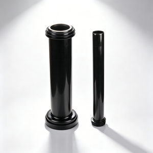 Ensemble de raccordements WC suspendus modernes de 30 cm avec mécanisme dissimulé en HDPE/PP, installation facile - Product Image 2