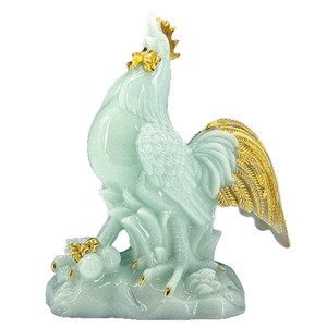 Adorno <span class=keywords><strong>de</strong></span> <span class=keywords><strong>Gallo</strong></span> del Zodiaco Chino para <span class=keywords><strong>el</strong></span> Año del Feng Shui, que Atrae la Fortuna, para Sala <span class=keywords><strong>de</strong></span> Estar, Bodas/Cumpleaños, Inauguración <span class=keywords><strong>de</strong></span> Tiendas, Artesanía <span class=keywords><strong>de</strong></span> Resina - Product Image 5