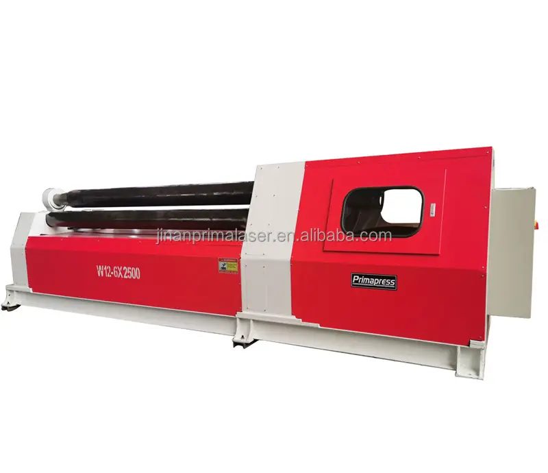 Primapress CNC Iron Sheet Bender Metal Sheet Rolling Machine 3 Roller Steel Plate Bending Machine