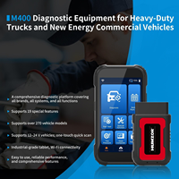 Outil de diagnostic pour camions lourds et véhicules électriques commerciaux HUMZOR M400
