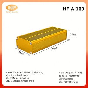 Aluminum Alloy Control Box with IP54 Protection Customizable Length (110x48x25mm) for PCB and Communication Systems - Product Image 2