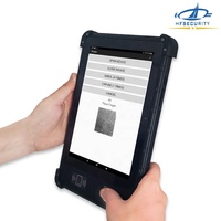 HFSecuity FP08 8인치 안드로이드 지문인식 태블릿 러기드 생체인식 태블릿 모바일 KYC 국경 관제 장치