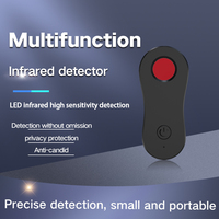 Détecteur infrarouge anti-espion portable T12 avec système d'alarme laser pour la détection de caméras cachées - Détecteur de caméras infrarouges