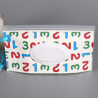 Pochettes de lingettes humides vides et portables, pièces, sacs d'emballage en plastique pour bébés, lingettes humides, de voyage, EVA