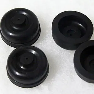 Prodotti per occhielli in gomma siliconica di colore nero di alta qualità