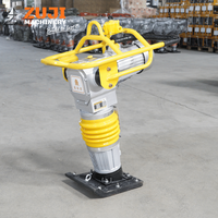 Pilonneuse électrique ZUJI HCD125 220V 380V 3kW à tension personnalisable, compacteur de sol, engin de construction