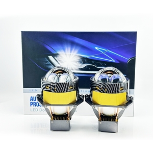 12V Bi LED Proyector Láser Lente 3 Pulgadas Super Brillante LED Faros Q5 A3 A5 Octavia Q3 A8 Alphard FJ Cruiser 6500K Color Nuevo - Product Image 2