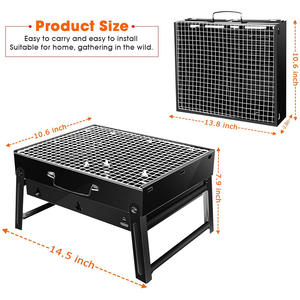 Barbecue à <span class=keywords><strong>charbon</strong></span> Portable pour la cuisine en plein air - Product Image 2