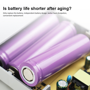 Mini sistema UPS de 24W, batería de litio de 6000mAh y 12V, fuente de alimentación de respaldo trifásica única para cámara CCTV, enrutador WIFI, entrada de <span class=keywords><strong>220V</strong></span>, 60Hz - Product Image 3