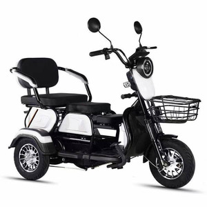 Triciclo Eléctrico <span class=keywords><strong>para</strong></span> Personas Mayores, Bicicleta Eléctrica de 3 Ruedas <span class=keywords><strong>para</strong></span> el Hogar, Triciclo Familiar con Asiento <span class=keywords><strong>para</strong></span> Bebés - Product Image 4