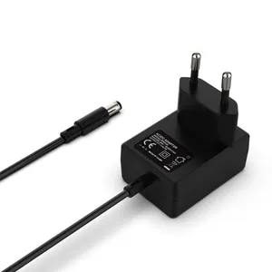 Eu dc plug Eropa listrik 5w 5 volt 1 amp dinding ac dc adaptor 5 v 6v 1a power supply adaptor 5 v 1 a dengan CE ROHS diakui