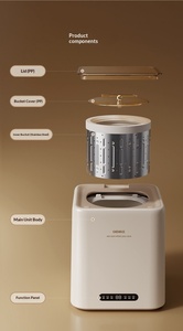 Laveuse-sécheuse compacte portable pour sous-vêtements : Système de lavage électrique mini haute efficacité, moteur DC silencieux, double stérilisation, OEM/ODM - Product Image 2