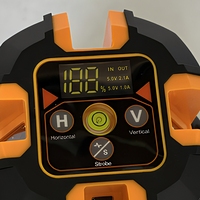 Nouveau modèle 2026 : Niveau laser autonivelant 360° à 2/3/5 lignes, haute luminosité et longue autonomie, pour lignes horizontales et verticales