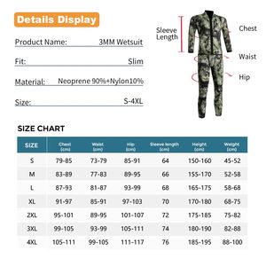 <span class=keywords><strong>Traje</strong></span> de buceo profesional para hombre, <span class=keywords><strong>traje</strong></span> de buceo cálido frío de <span class=keywords><strong>3mm</strong></span>, ropa de <span class=keywords><strong>Pesca</strong></span> y Caza de esnórquel gratis - Product Image 2