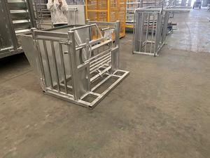 Cage de transfert pour moutons galvanisée à chaud, avec système de compression, équipement d'élevage pour moutons et chèvres - Product Image 2