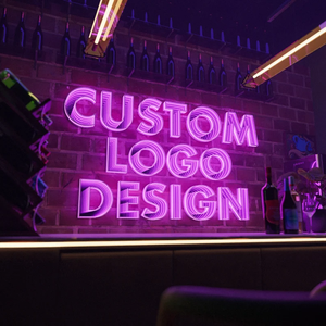 Letrero de Neón Personalizado con Efecto <span class=keywords><strong>Infinito</strong></span> para Decoración del Hogar y Fiestas, Diseño Gratuito, Letrero LED de Neón con Efecto <span class=keywords><strong>Infinito</strong></span> - Product Image 1