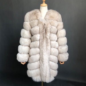 Luxury Fashionable Vintage Style Fox <strong>Fur</strong> Coat <strong>Bolero</strong> Arctic Real Fox <strong>Fur</strong> <strong>Jacket</strong> for Winter - Product Image 1