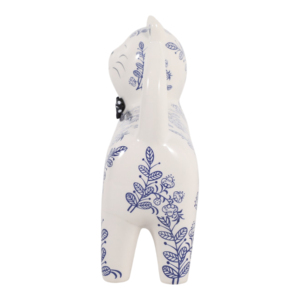 Moderna Statuetta di Gatto Margherita in Ceramica, Ornamento per Arredamento Casa, Bagno, Ufficio, Soggiorno - Product Image 5