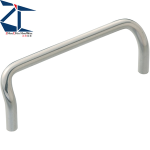 Poignées rondes modernes chromées professionnelles avec revêtement en caoutchouc pour cuisine, chambre, bureau, salle de bain, <span class=keywords><strong>poignée</strong></span> de porte de chambre - Product Image 3