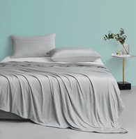 Novedades de Verano, Manta Refrescante de Nailon Tejido, Suave al Tacto, para Cama