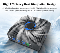 IWILL N312F Oem Odm Mini PC industriel sans ventilateur faible puissance I5 ordinateur intégré pour Robot Mobile AGV et contrôle
