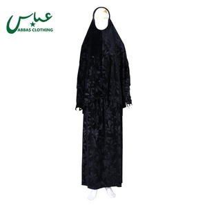 Vestido de Oración Musulmán para Mujer de Alta Calidad con Diseño en Relieve, Moda Dubái, Cobertura Total, Tela de Gamuza Coreana, Colores Mixtos, Talla Única - Product Image 5