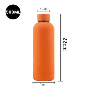 Botella de Agua Deportiva de Boca Pequeña de 500 ml con Logotipo Personalizado al por Mayor, Botella de Agua Aislada al Vacío de Acero Inoxidable - Product Image 3