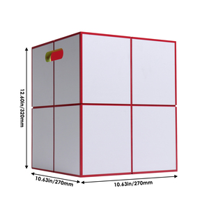 Caisses en bois FSC&BSCI avec poignées, boîtes de rangement rustiques emboîtables, paniers <span class=keywords><strong>d</strong></span>écoratifs en bois - Product Image 5