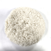 Tampon de polissage et de cirage en feutre 100% laine d'Australie, fibres douces, pour polissage intensif, pour peinture automobile, verre et meubles